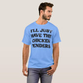 チキンテンダーをください Tシャツ (正面フル)