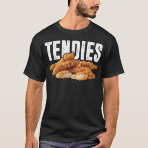 チキンテンディーズ - 笑えるチキンテンダー ナゲット Tシャツ