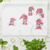 チキンディナーキッチンタオル用の櫛ひし キッチンタオル (折り畳み)