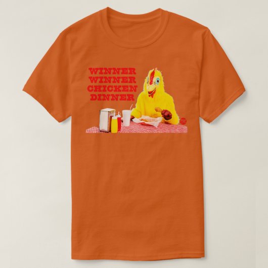 チキンディナー Tシャツ (デザイン正面)