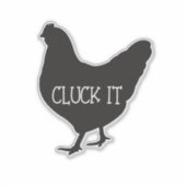 チキンデカール シール (正面)