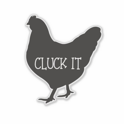 チキンデカール シール (正面)