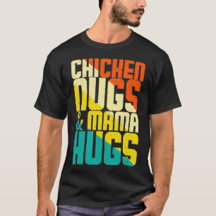 チキンナグとマハグナゲット恋人キッズトッド Tシャツ