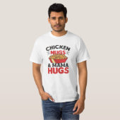 チキンナグとマハグフードナゲおもしろいット Tシャツ (正面フル)