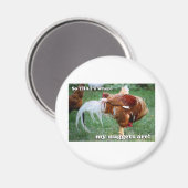 チキンナゲッツ – 鶏 マグネット (正面/裏面)