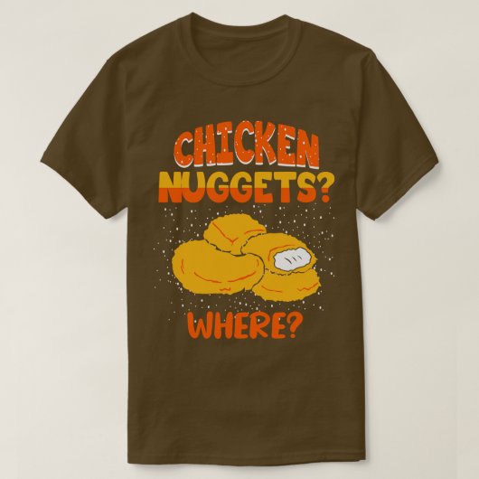 チキンナゲッツ Tシャツ (デザイン正面)