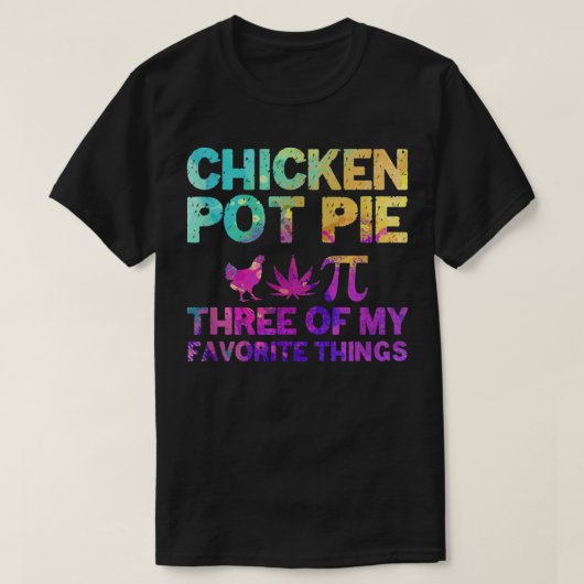 チキンナゲットおもしろい犬ラバーチキンナゲット Tシャツ (デザイン正面)