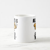 チキンナゲットが私に必要な全て コーヒーマグカップ (中央)