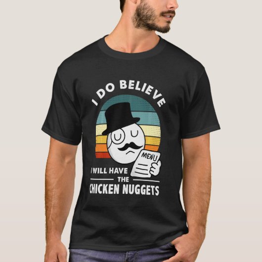 チキンナゲットにします Tシャツ (正面)