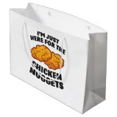 チキンナゲットに来たばかりだ ラージペーパーバッグ (裏面アングル)