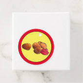 チキンナゲットケチャップジャンクファストフードグルメ フェイバータグ (インサイチュ)