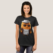 チキンナゲットナグなし Tシャツ (正面フル)