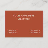 チキンナゲットファストフードチキンナゲット 名刺 (裏面)