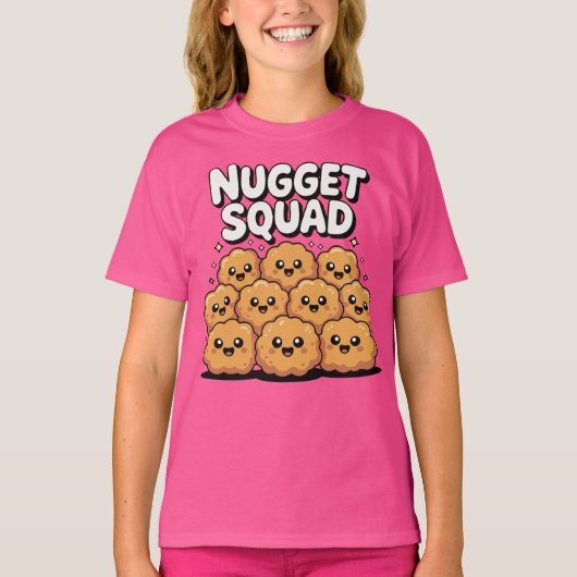 チキンナゲット団 Tシャツ (正面)