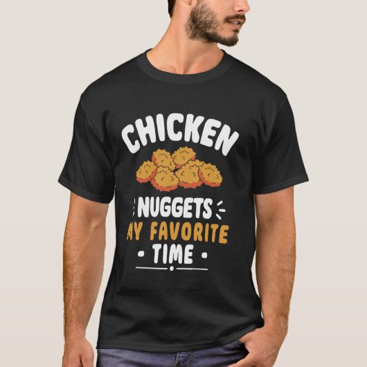 チキンナゲット大好きな季節 Tシャツ (正面)