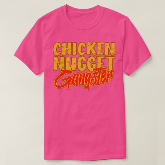 チキンナゲット暴力団 Tシャツ (デザイン正面)