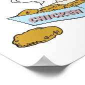 チキンナゲット箱 ポスター (角)