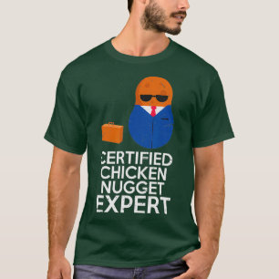 チキンナゲット食品パンおもしろい農家農業 Tシャツ