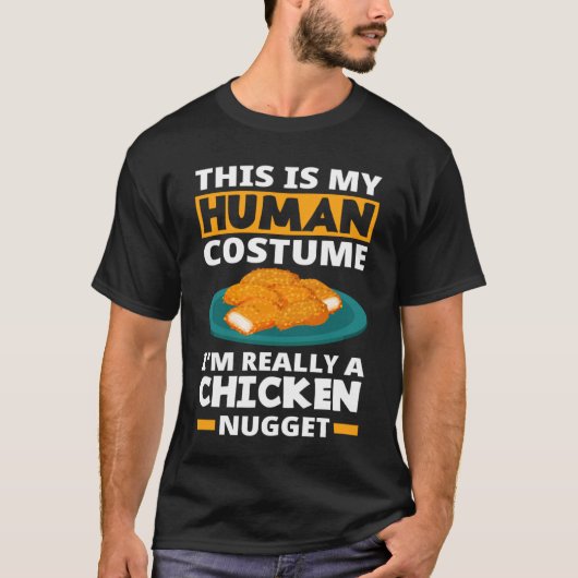 チキンナゲット コスチューム チキンナゲット Tシャツ (正面)