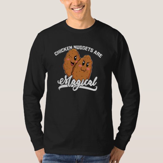 チキンナゲット ファストフード フード レシピ 11 Tシャツ (正面)