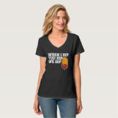 チキンナゲット When I dip You dip we dip 1 Tシャツ (正面フル)