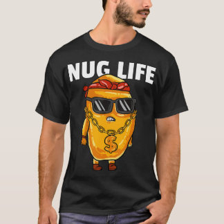 チキンナゲットNUGライフテンダースギャング愛好家 Tシャツ