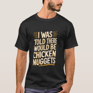 チキンナゲットTシャツがあるって Tシャツ