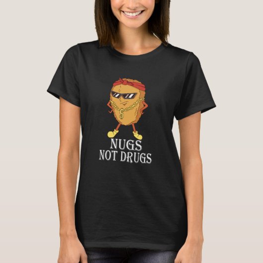 チキンナゲットTシャツ Tシャツ (正面)