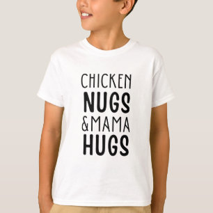 チキンヌグとママハグ Tシャツ