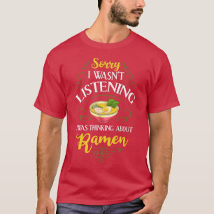 チキンヌードルスープギフトラーメン日本のボウル Tシャツ
