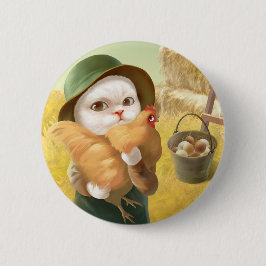 チキンハグ 缶バッジ