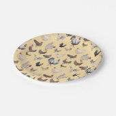 チキンハッピー紙&パーティープレート ペーパープレート (アングル)