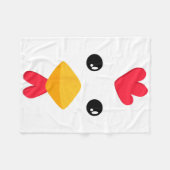 チキンハロウィーンの衣装おもしろい大人 フリースブランケット