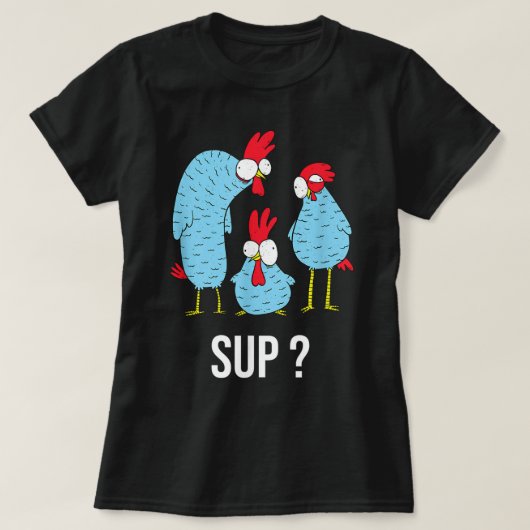 チキンハートビートTシャツ Tシャツ (デザイン正面)