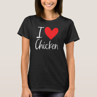 チキンハートラテン料理ブリトータコアンチ Tシャツ