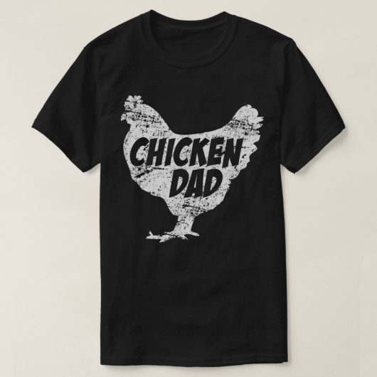 チキンバックヤードヘンフックルースター Tシャツ (デザイン正面)