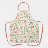 チキンバニーラビットファームイースターデザイン エプロン (正面)
