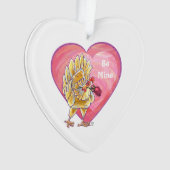 チキンバレンタインデー オーナメント (正面)