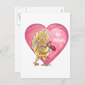 チキンバレンタインデー シーズンポストカード (正面/裏面)