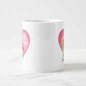 チキンバレンタインデー ジャンボコーヒーマグカップ (正面)