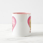 チキンバレンタインデー ツートーンマグカップ (中央)