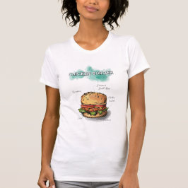 チキンバーガー Tシャツ