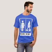 チキンパパシャツおもしろいファーザーズデイロースターマイ Tシャツ (正面フル)