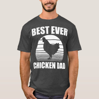 チキンパパ最高のエバーチキンパパw tシャツ