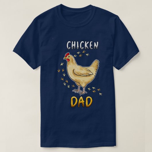 チキンパパ Tシャツ (デザイン正面)