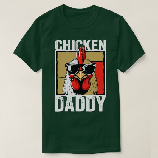 チキンパパ Tシャツ (デザイン正面)