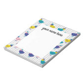 チキンパーソナライズされたメモ帳 ノートパッド (回転)