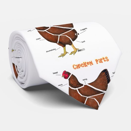チキンパーツ ネクタイ (ロール)