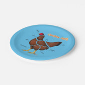 チキンパーツ ペーパープレート (アングル)