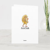 チキンパーティーセンター サンキューカード (裏面)